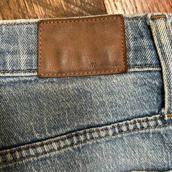 MADEWELL The High Rise Slim Crop Boy Jean Size 24 - Picture 6 of 9